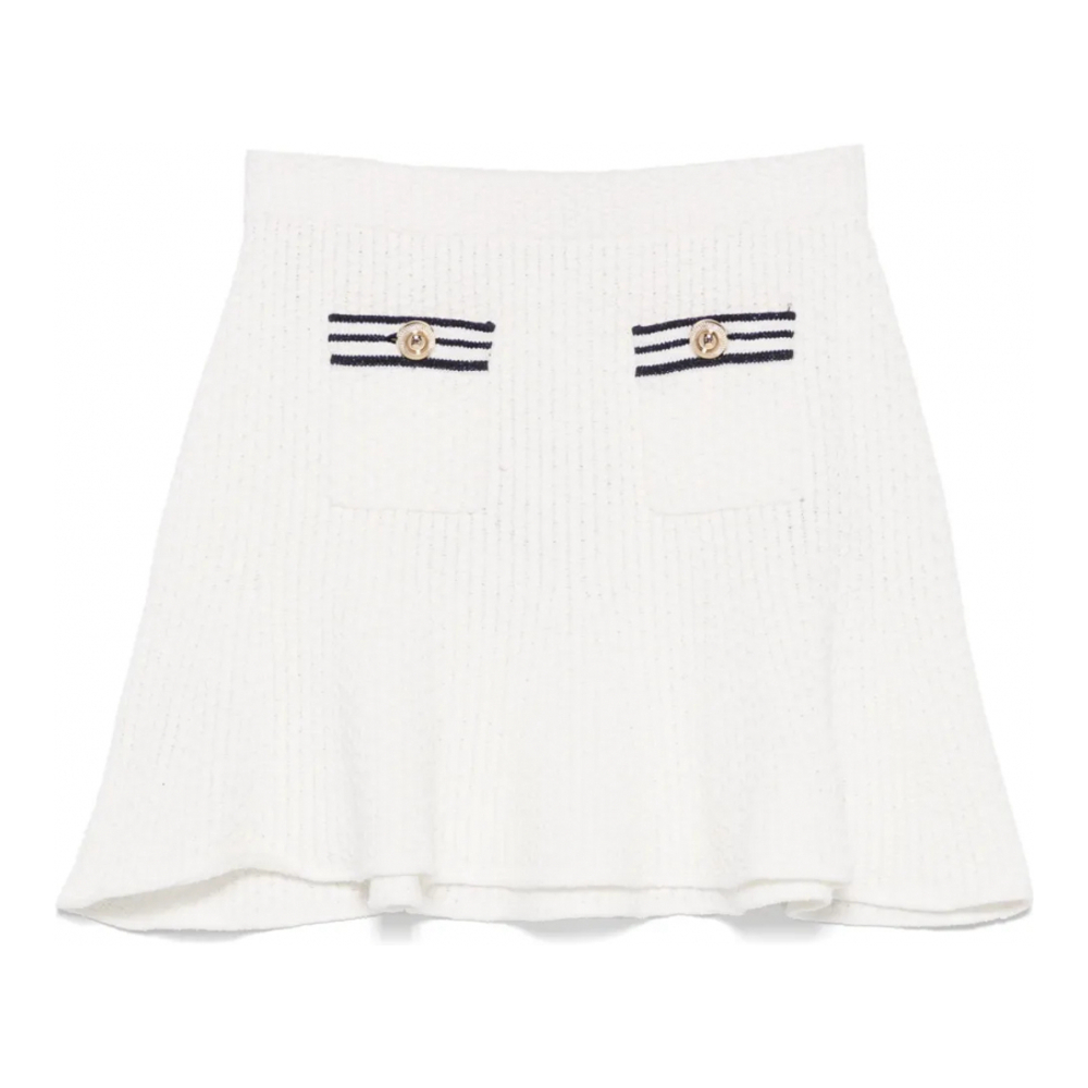 Mini Jupe 'Textured Knitted' pour Femmes