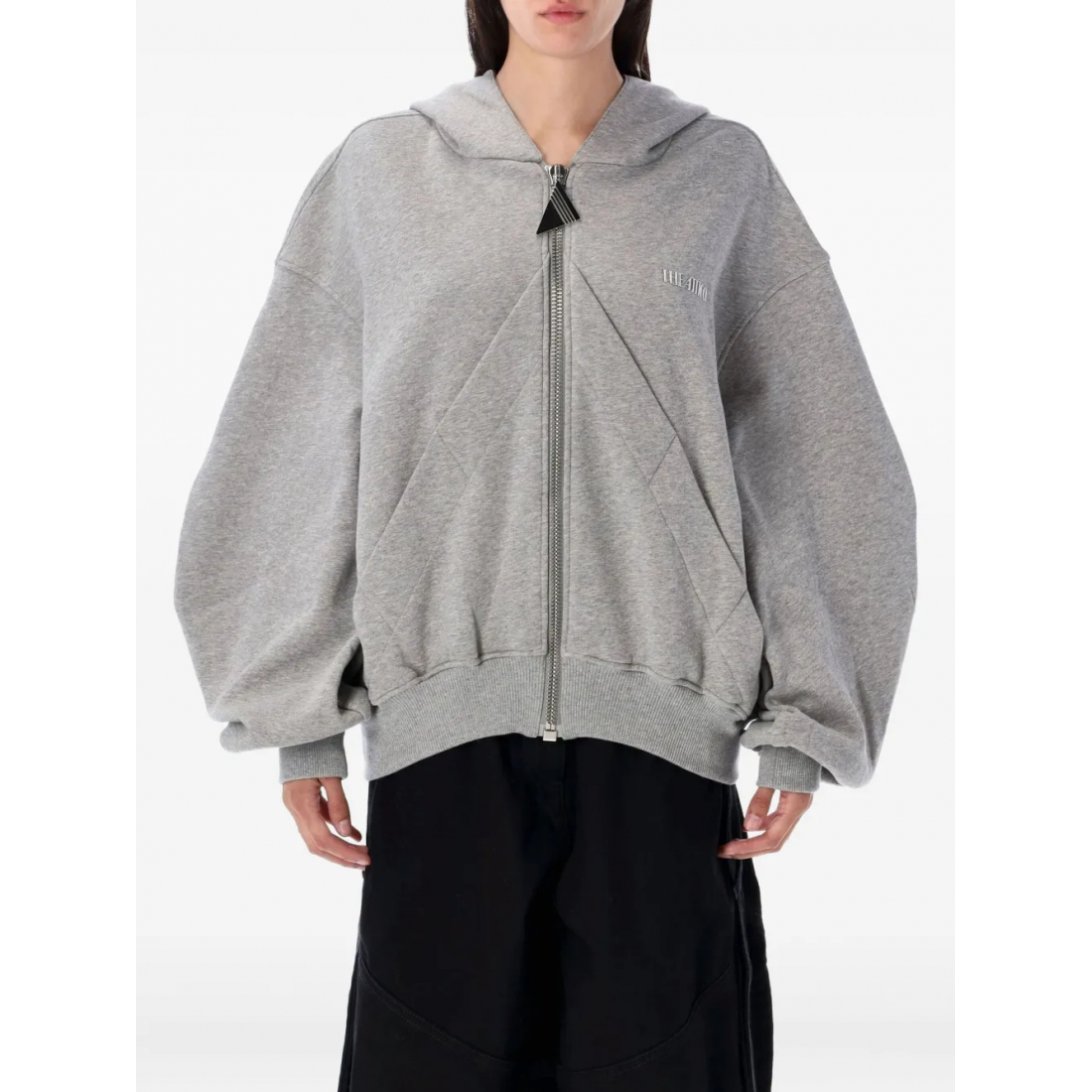 Sweatshirt à capuche  'Triangle-Zip' pour Femmes