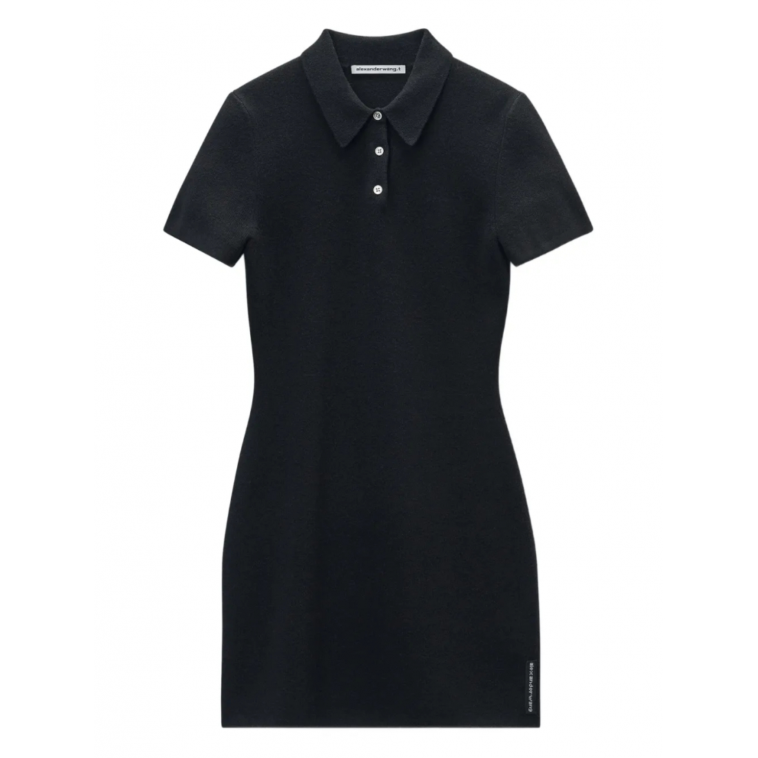 Robe mini 'Polo-Neck Knitted' pour Femmes