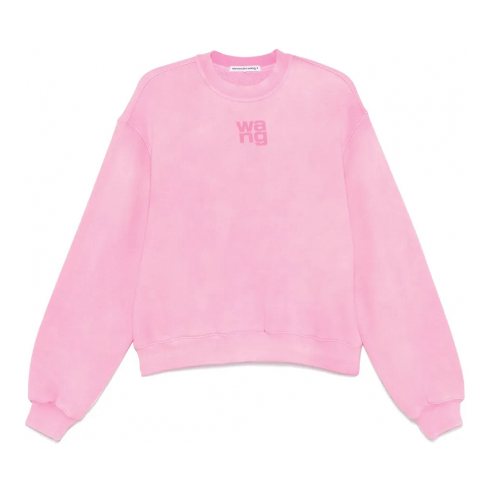 Sweatshirt 'Logo-Embossed' pour Femmes