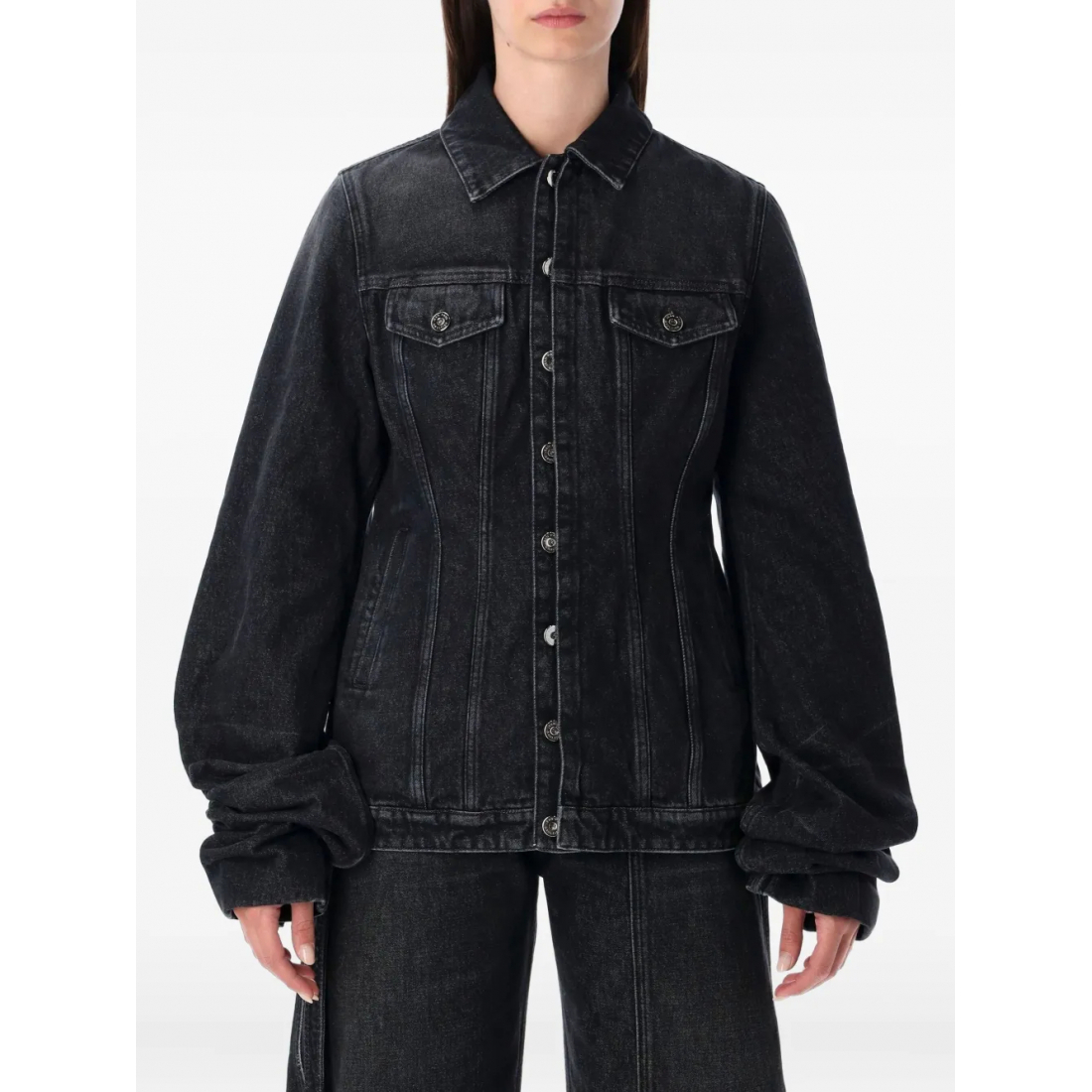 Veste 'Balloon-Sleeve' pour Femmes