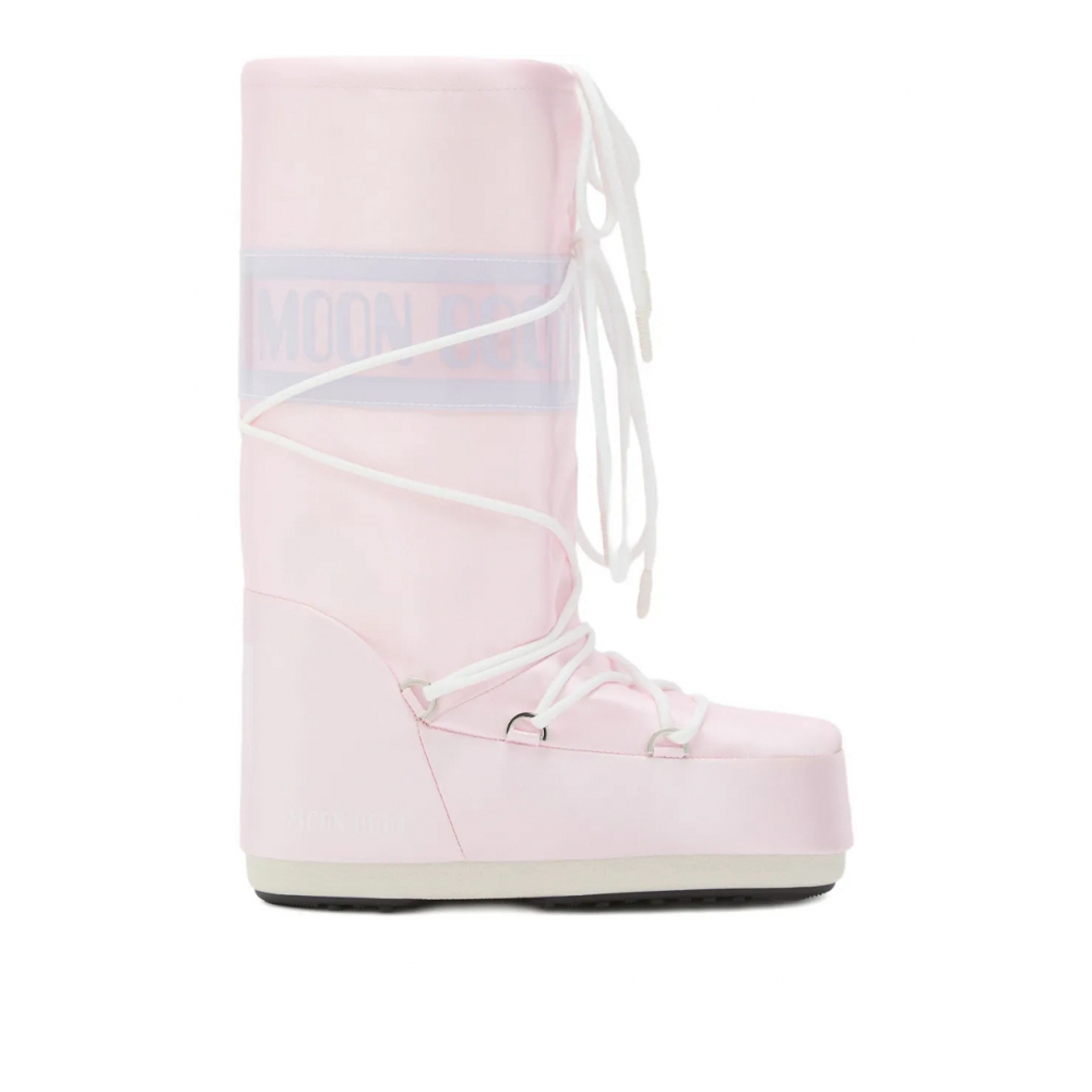 Bottes de neige 'Icon Logo-Print Lace-Up' pour Femmes