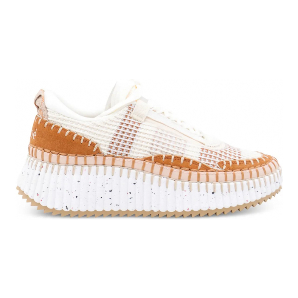 Sneakers 'Nama Textured-Sole Lace-Up' pour Femmes