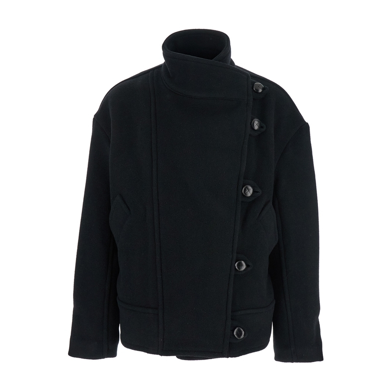 Women's 'Hanis High-Neck Button' Coat