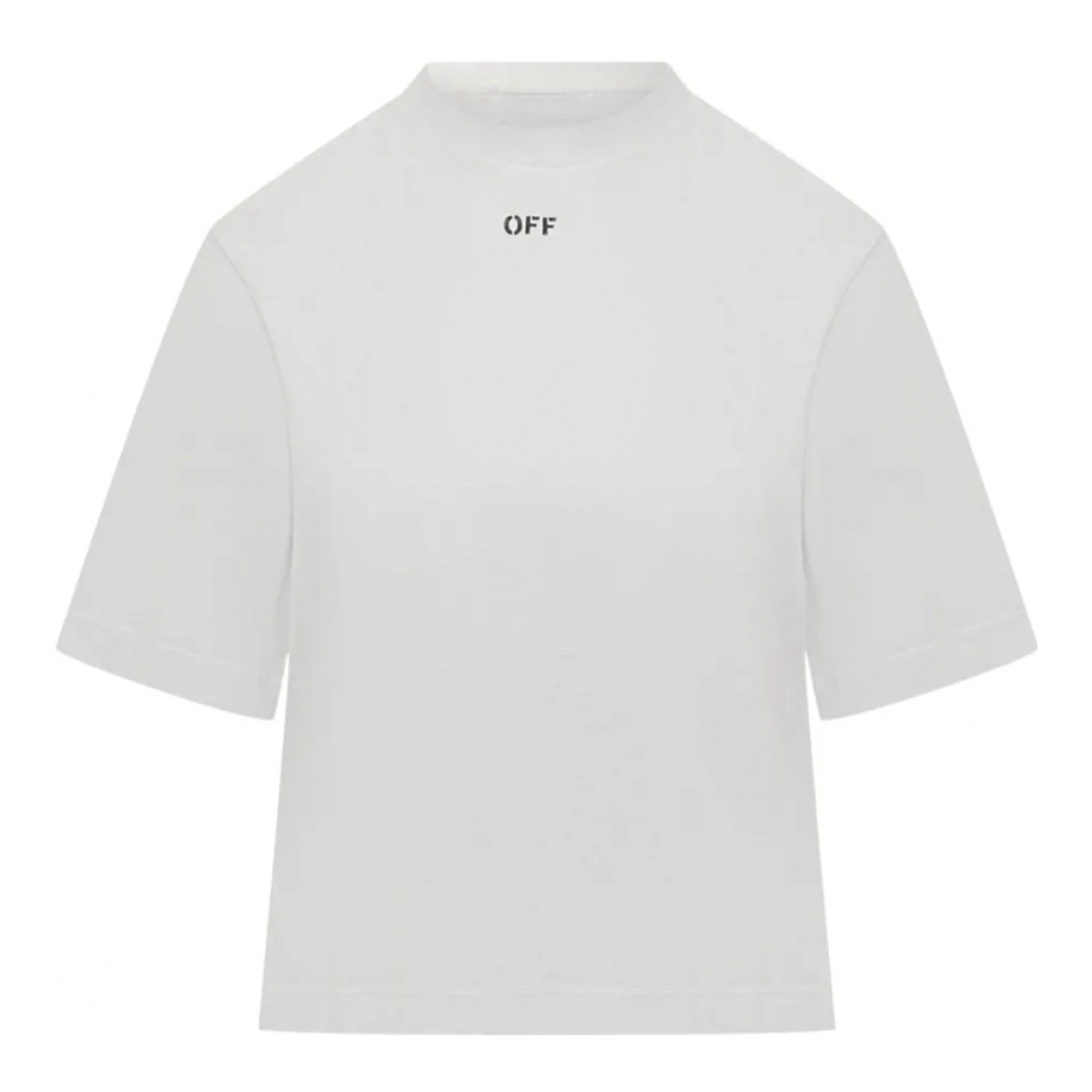 T-shirt 'Floral-Arrow Boxy' pour Femmes