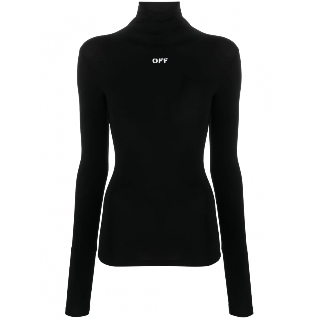Top à manches longues 'Off-Stamp High-Neck' pour Femmes
