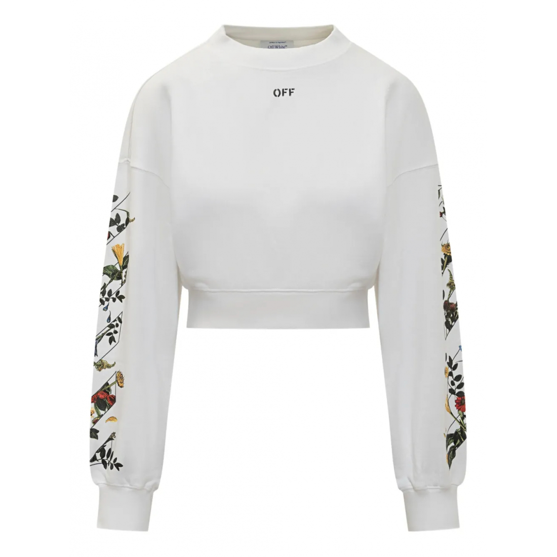Sweatshirt 'Floral-Print Crew-Neck' pour Femmes