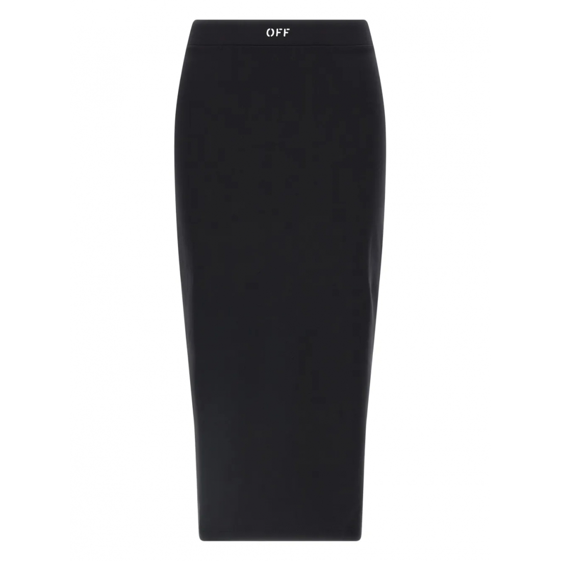 Jupe Midi 'Logo-Waistband' pour Femmes