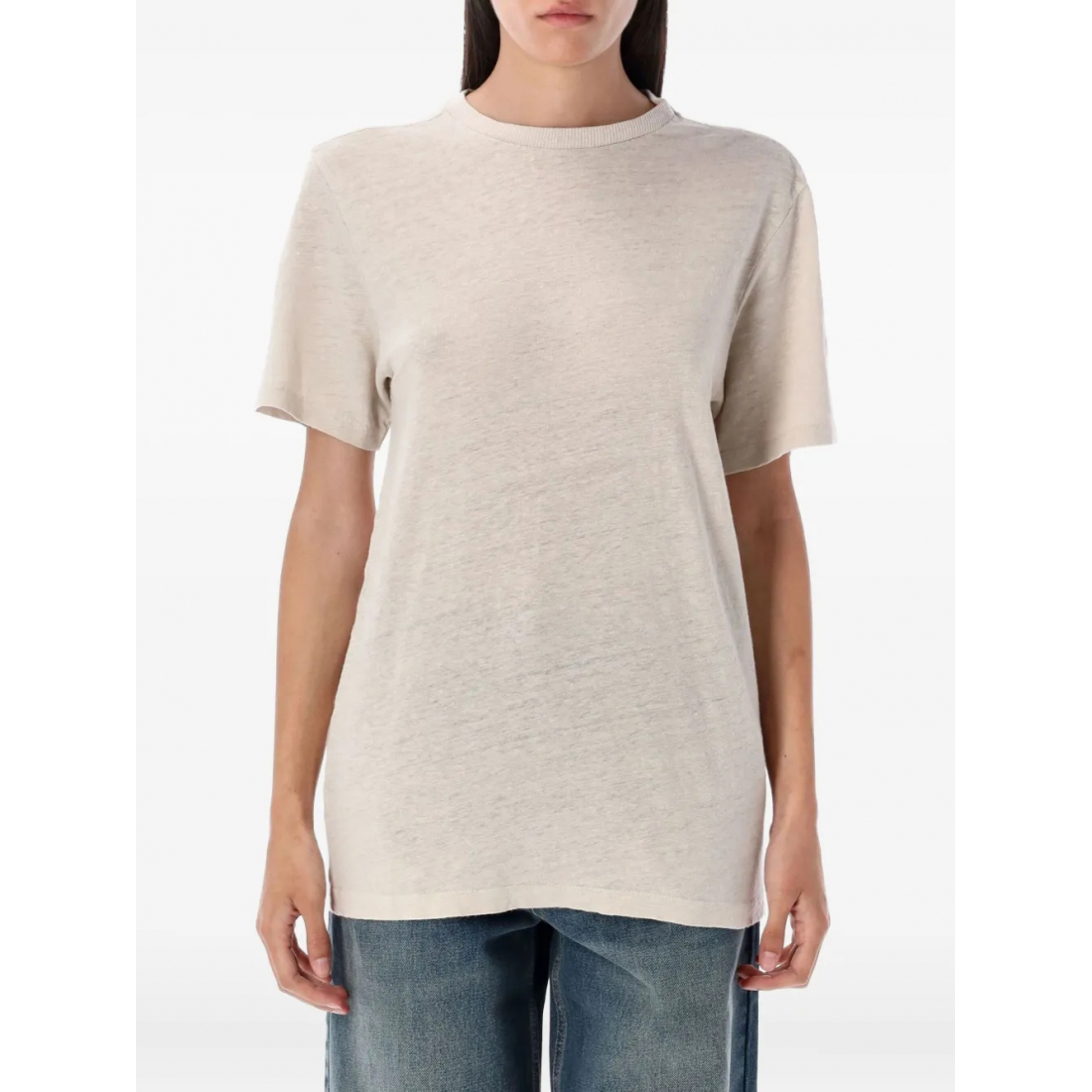 T-shirt 'Crew-Neck' pour Femmes