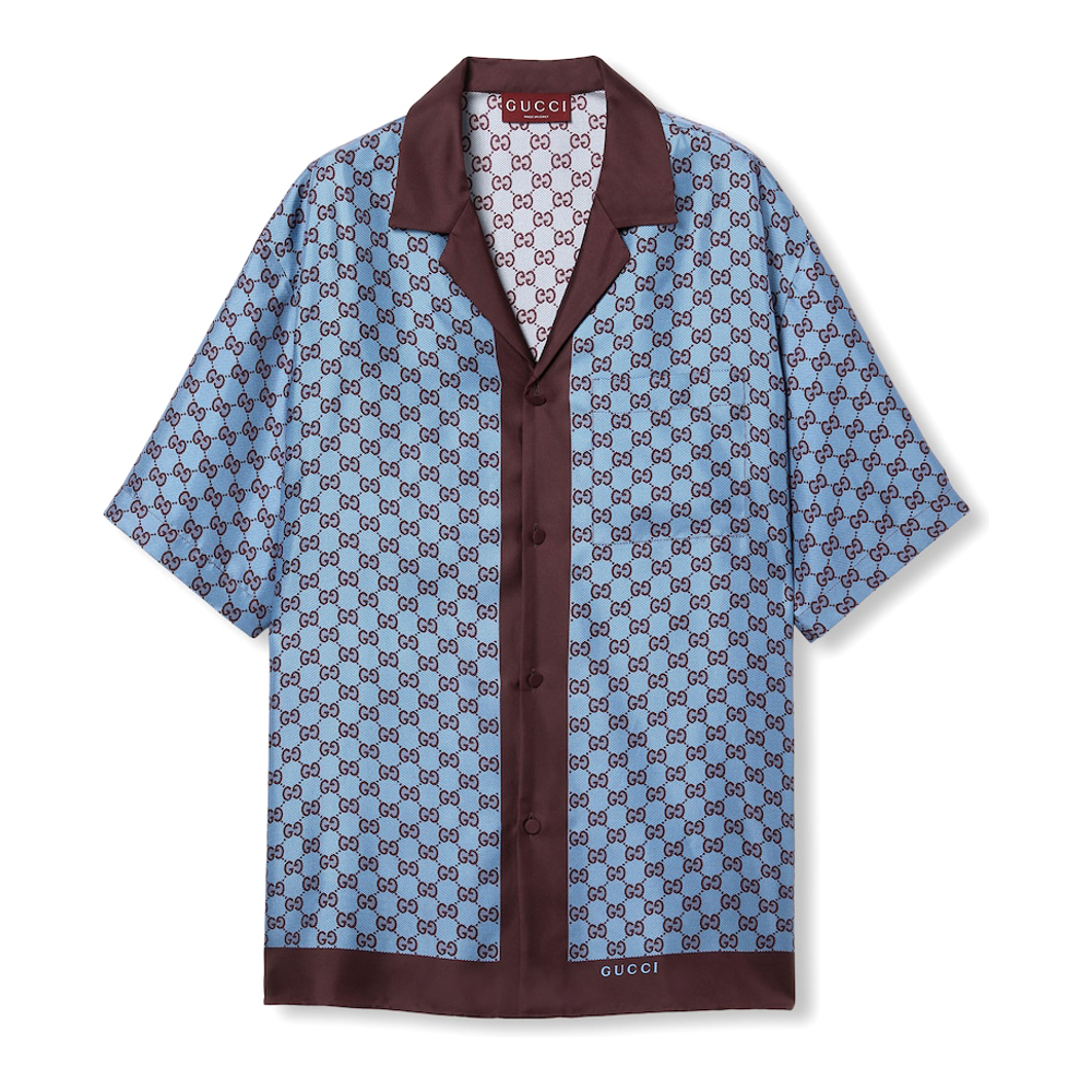 Chemise à manches courtes 'Printed' pour Hommes