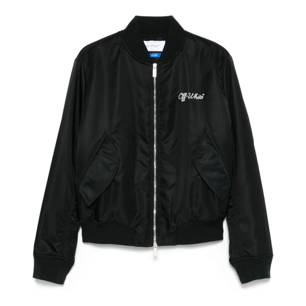 Blouson bomber 'Script Nyl' pour Hommes