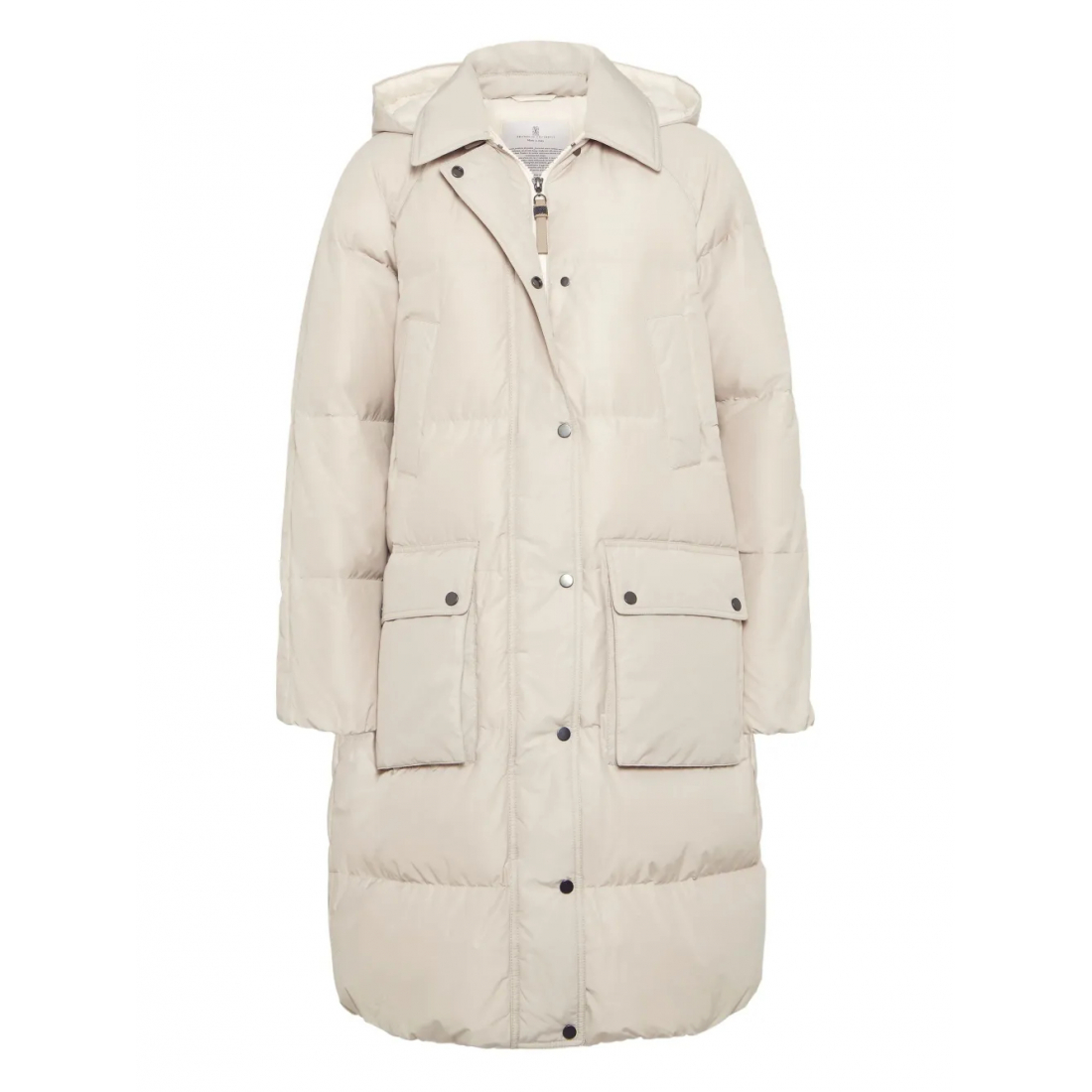 Doudoune en plumes 'Shiny Zipper Pull' pour Femmes