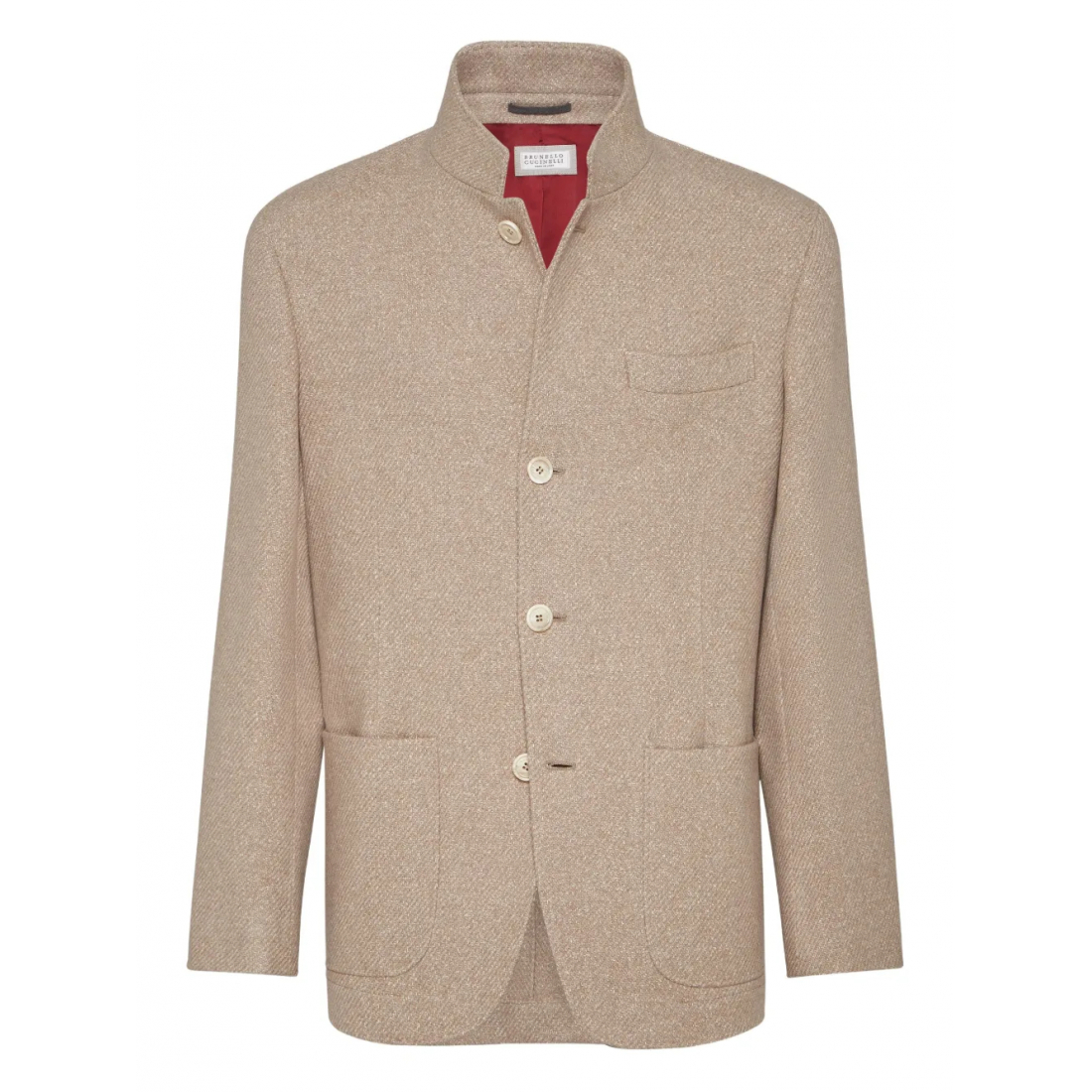 Blazer 'Stand-Up Collar Pocket' pour Hommes