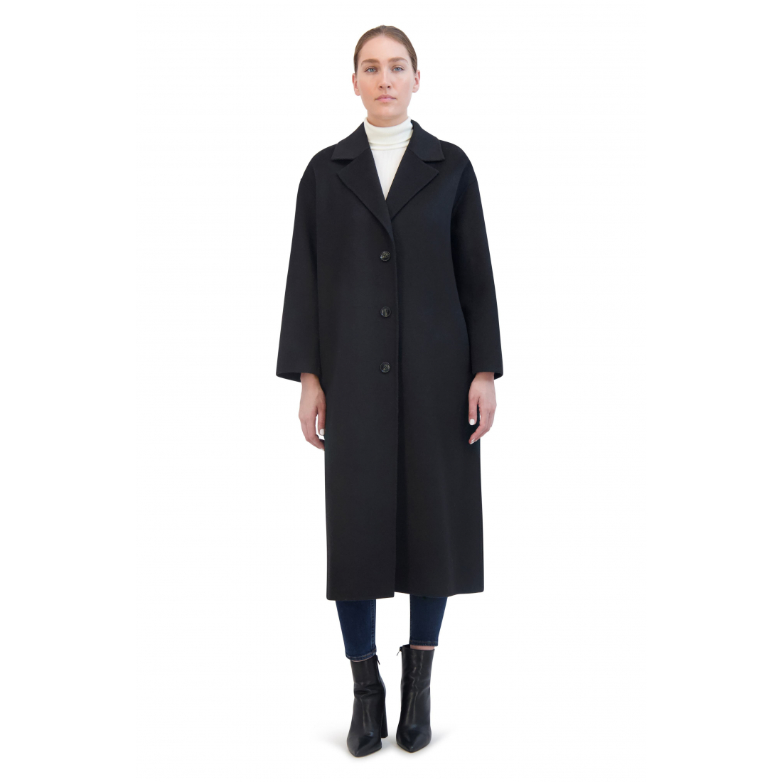 'Double Faced Wool Refer' Mantel für Damen