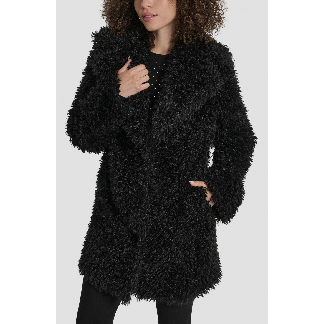 Women's 'Faux Fur' Teddy Coat