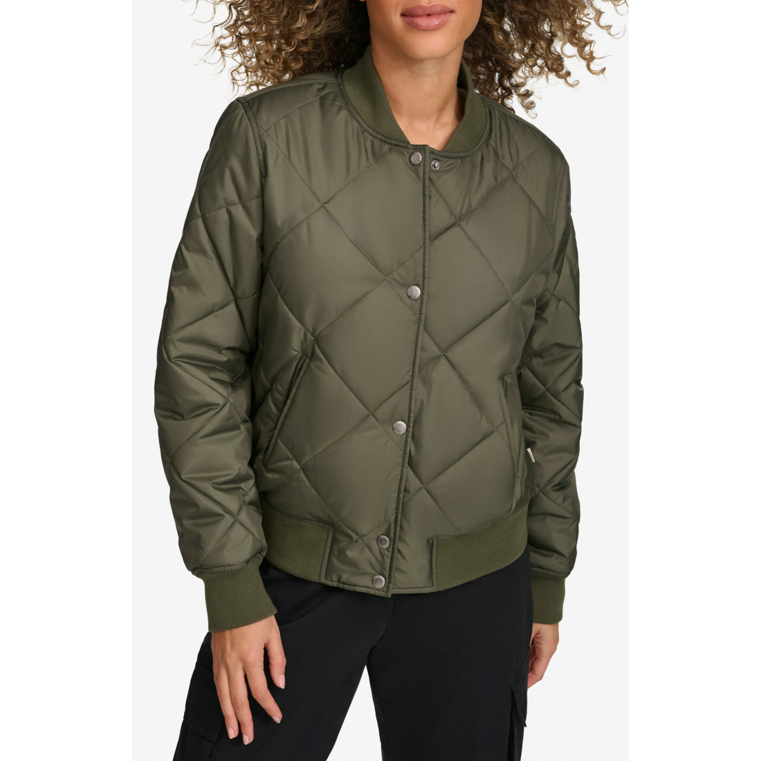 Blouson bomber 'Quilted' pour Femmes