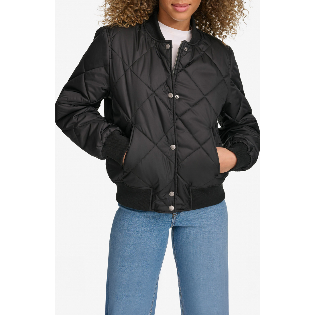 Blouson bomber 'Quilted' pour Femmes