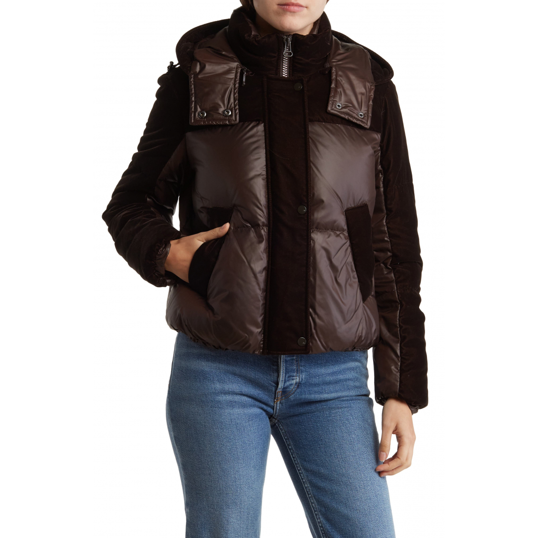 Veste matelassée 'Hooded Quilted Down' pour Femmes