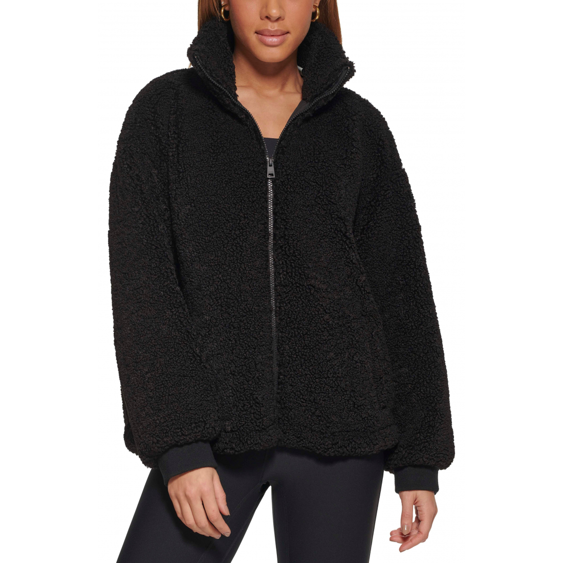 Manteau Teddy 'Zip Front Teddy' pour Femmes