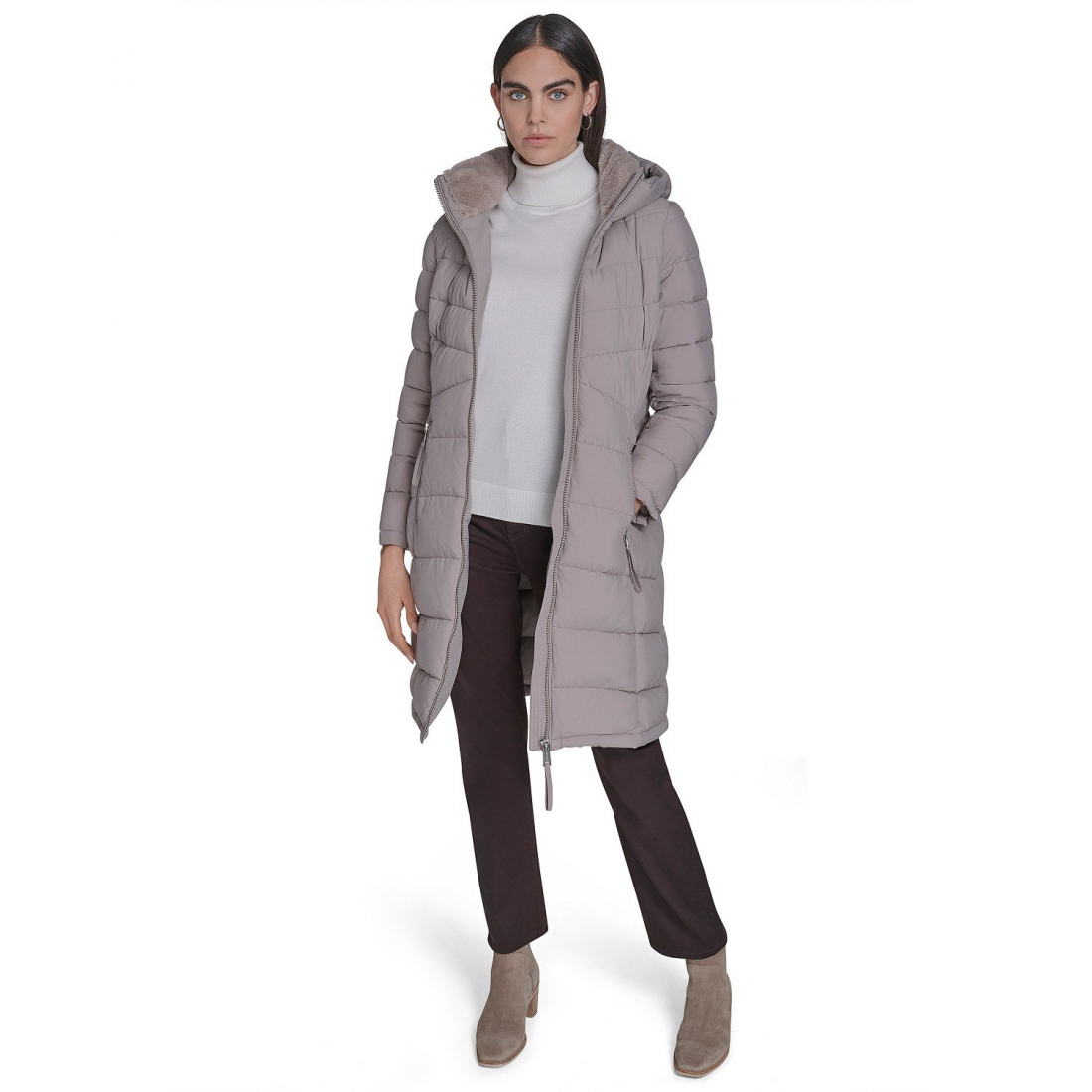 Manteau matelassé 'Hooded' pour Femmes
