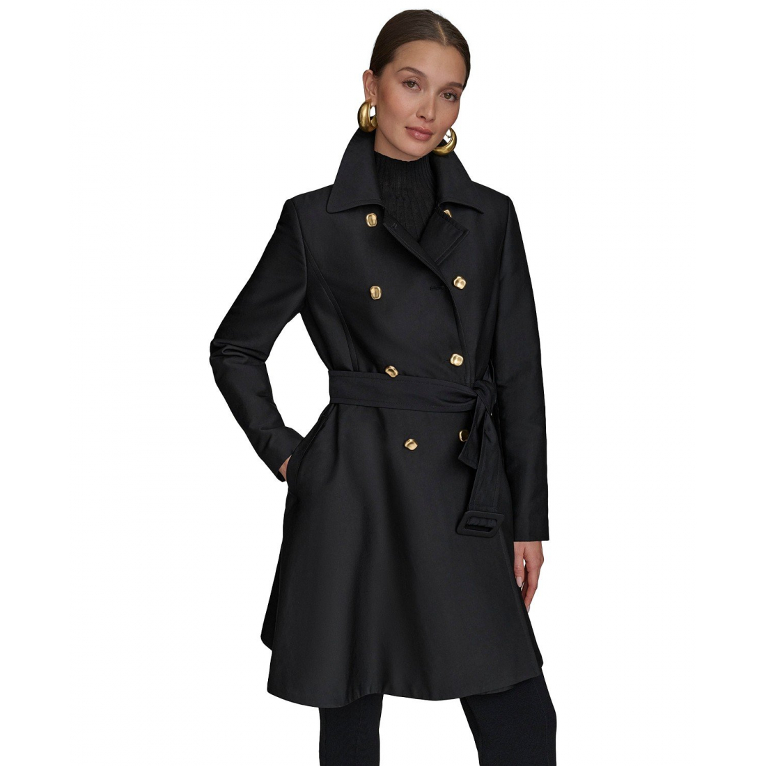 Trench 'Double-Breasted Skirted' pour Femmes