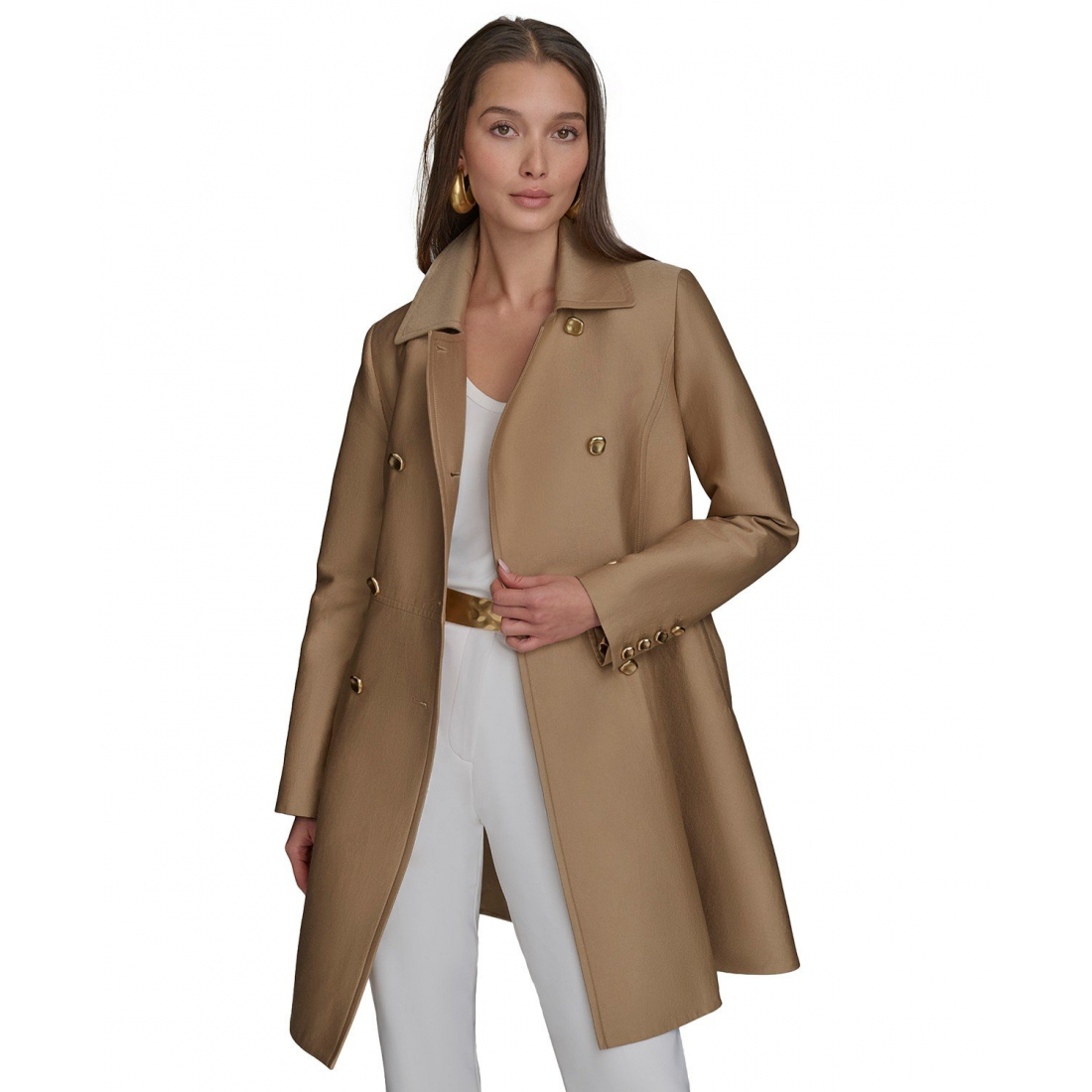 Trench 'Double-Breasted Skirted' pour Femmes