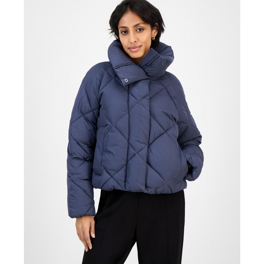 Women's 'Short Diamond' Puffer Coat