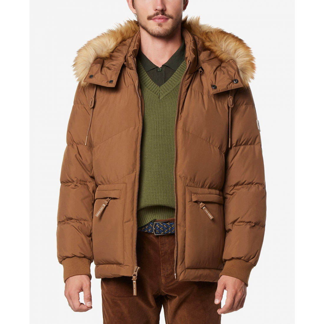 Blouson bomber 'Removable Hood' pour Hommes