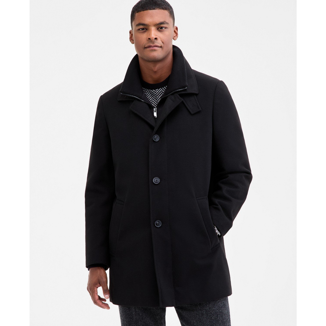 'Classic-Fit Coleman' Mantel für Herren