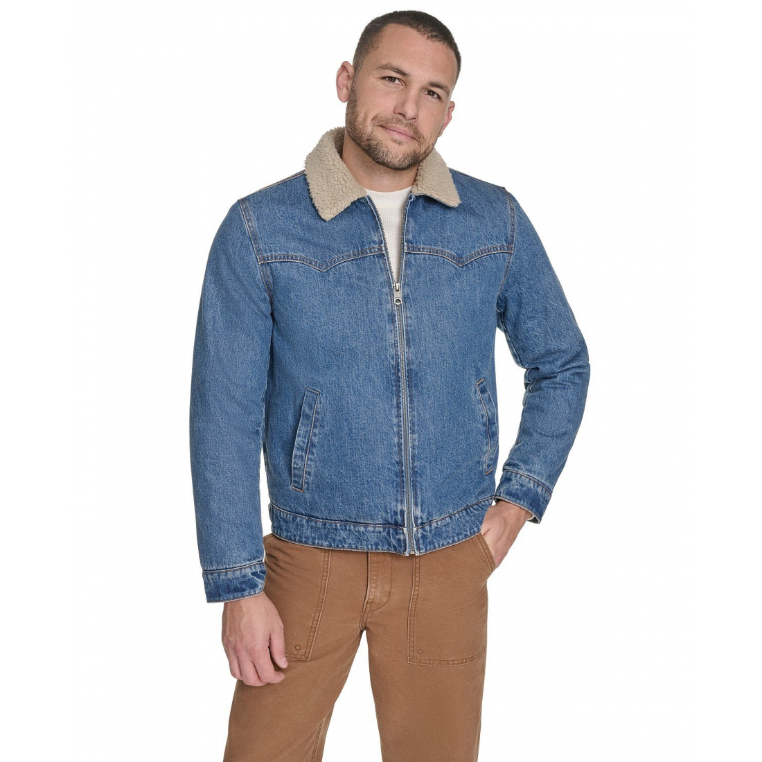 Veste 'Western Sherpa Lined' pour Hommes