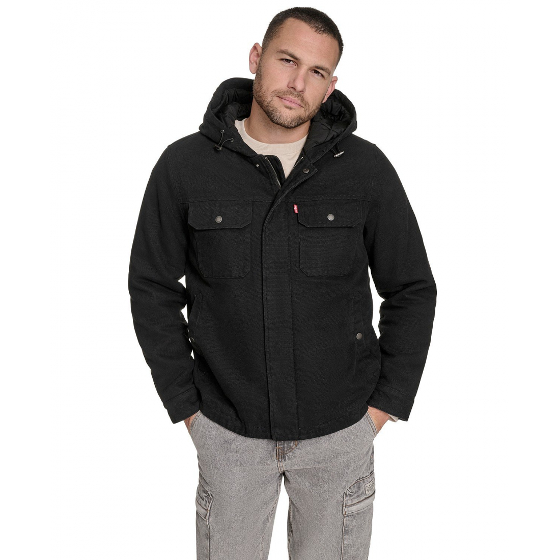 Veste de pluie 'Hooded' pour Hommes