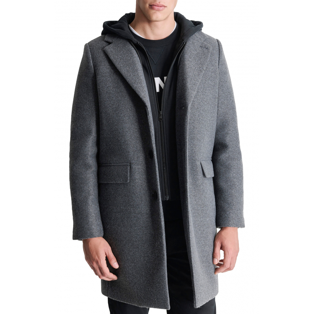 'Hooded Bib' Regenmantel für Herren