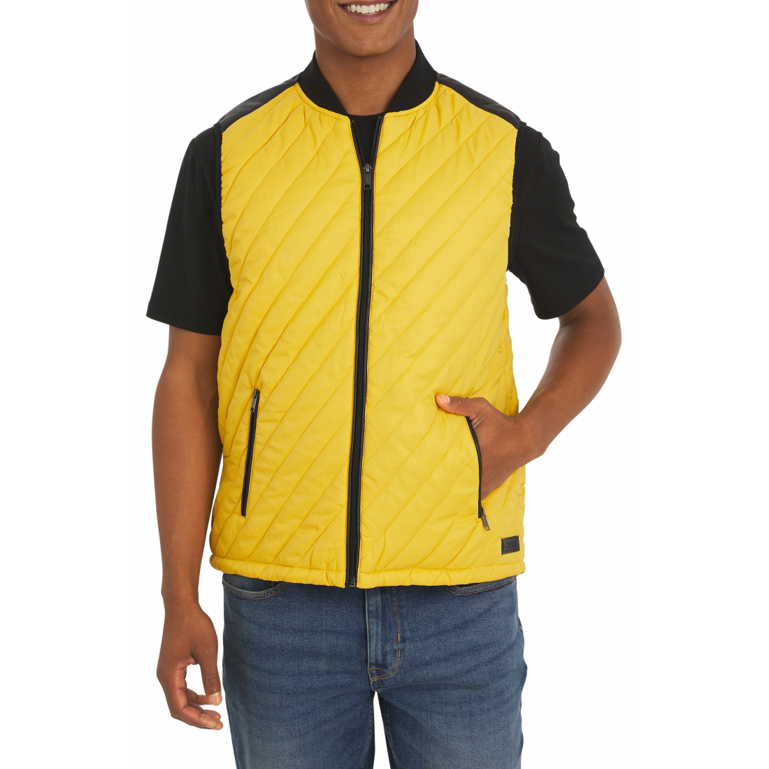 'Virgil Channel Quilted' Weste für Herren