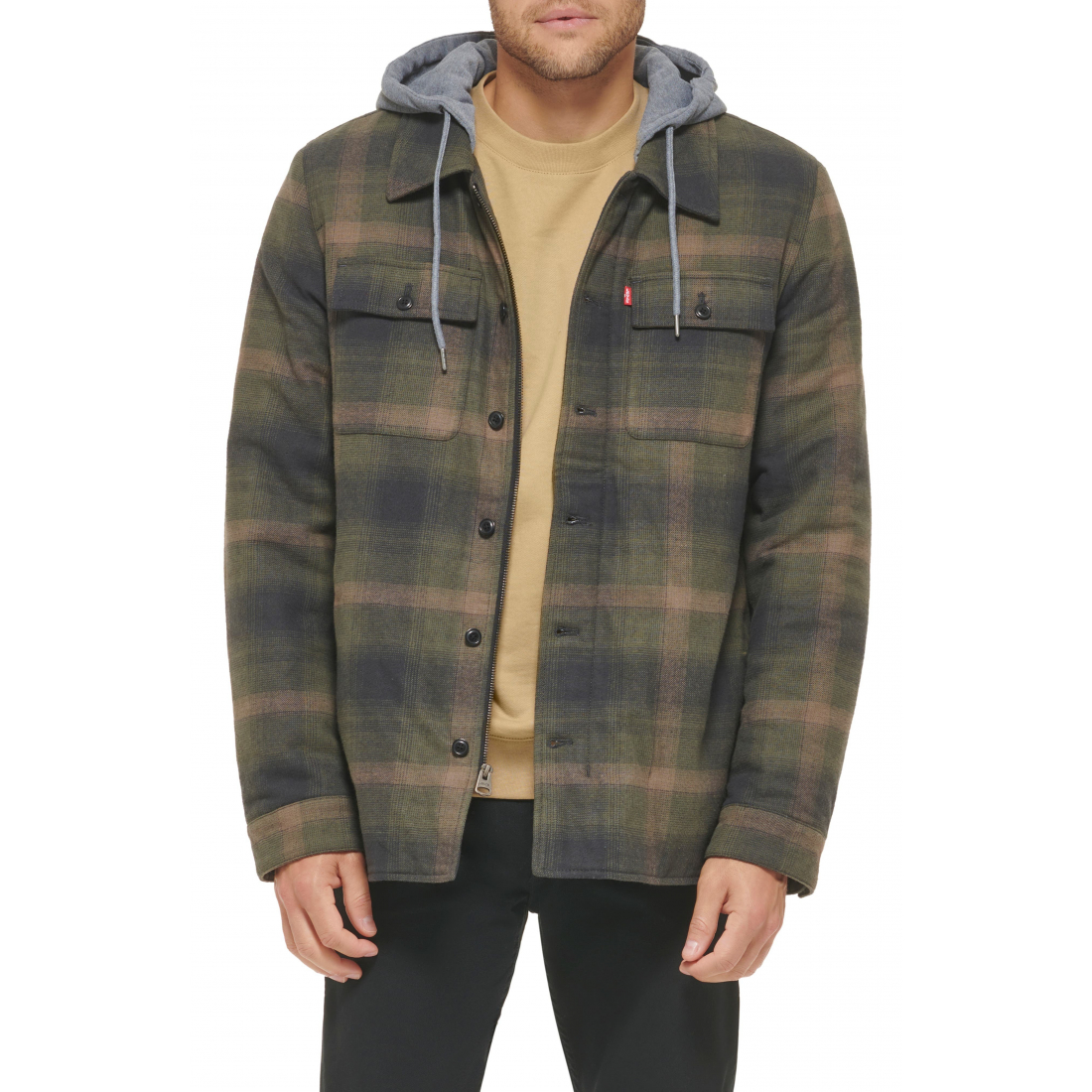 Veste 'Jersey Hood Shirt' pour Hommes