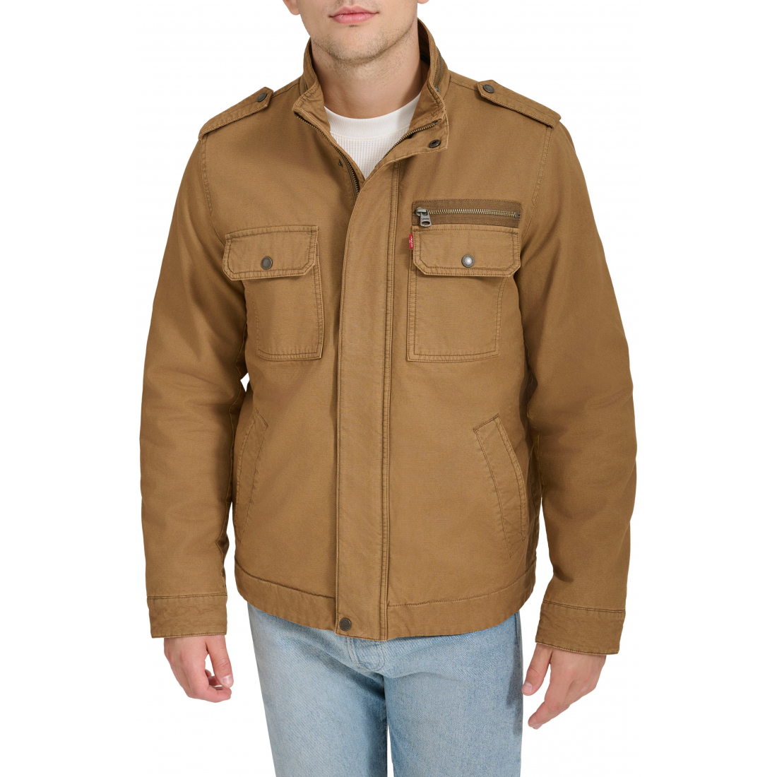 Veste 'Washed Cotton Utility' pour Hommes