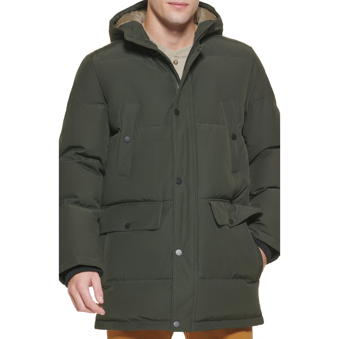 Veste matelassée 'Dockers Arctic Hooded Quilted' pour Hommes