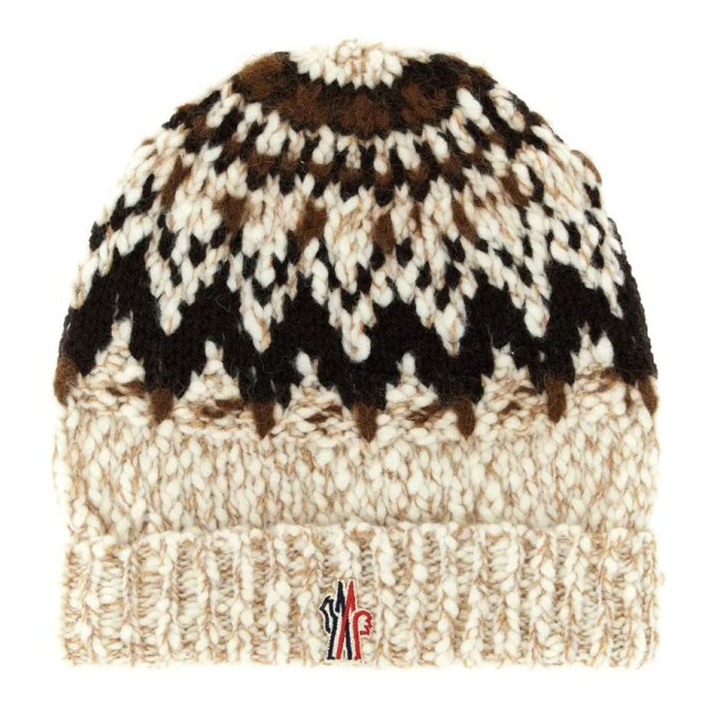 Men's 'Geometric-Jacquard' Beanie