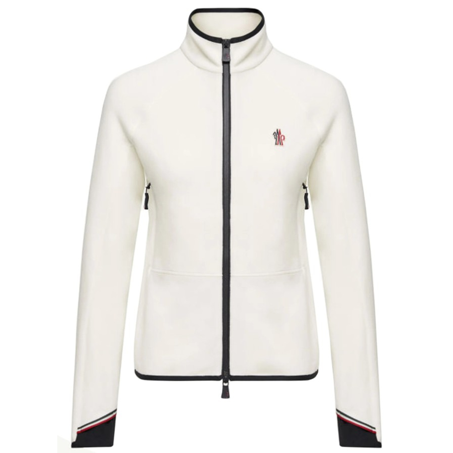 Sweatshirt 'Logo-Patch Zip' pour Femmes