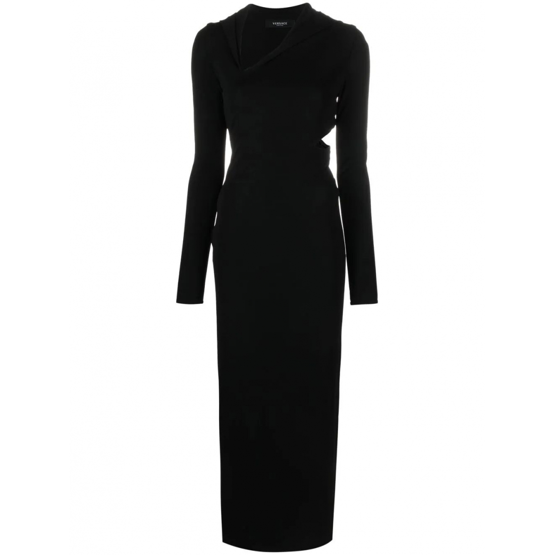 Robe maxi 'Cut-Out Hooded' pour Femmes