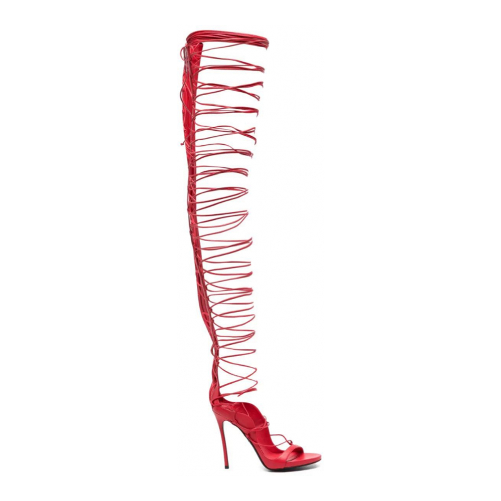 Women's 'Lace-Up Stiletto' High Heel Sandals