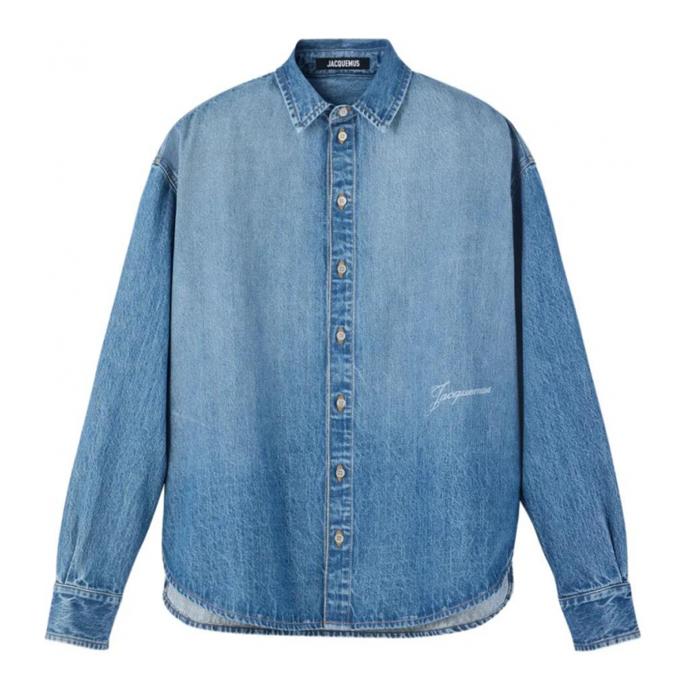 Chemise en Jean 'Button-Up' pour Hommes