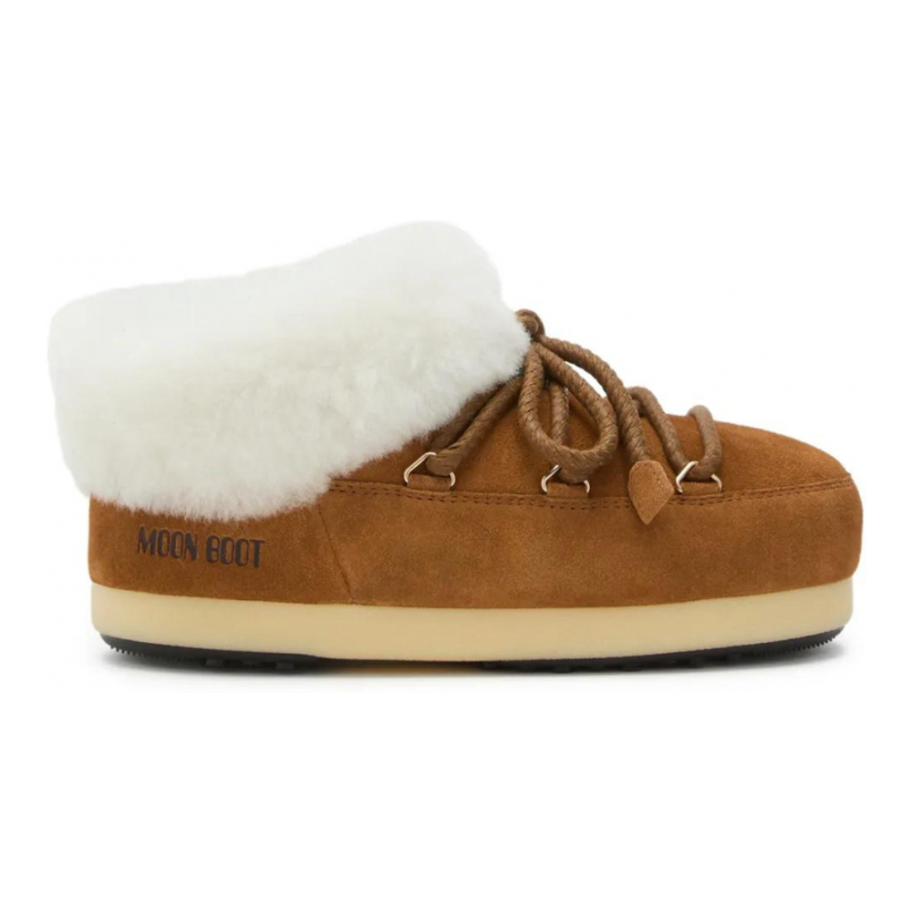 Mules 'Evx Lace-Up Shearling' pour Femmes