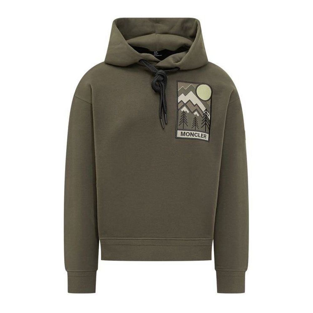 Sweatshirt à capuche  'Mountain Logo Drawstring' pour Hommes