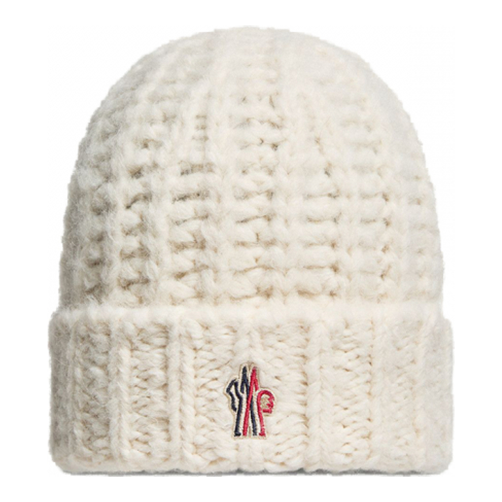 Bonnet 'Knitted Logo-Patch' pour Femmes