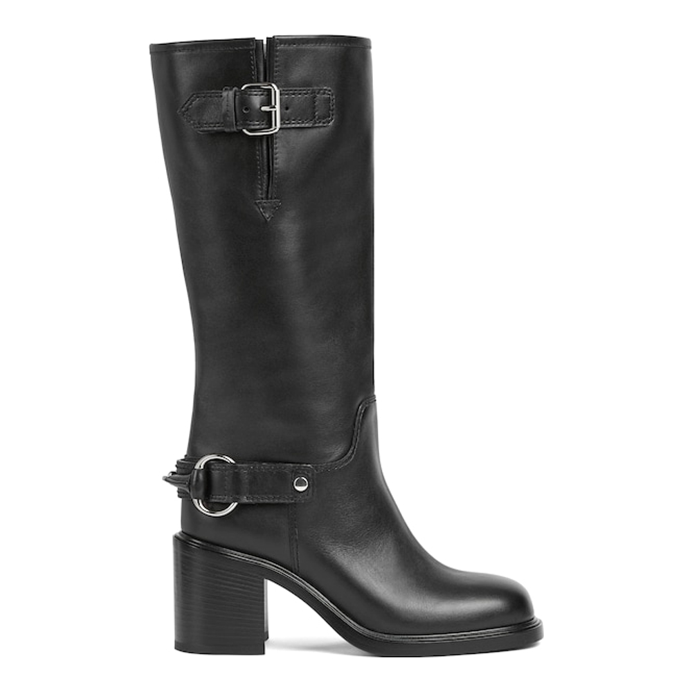 Women's 'Mid-Heel' High Heeled Boots