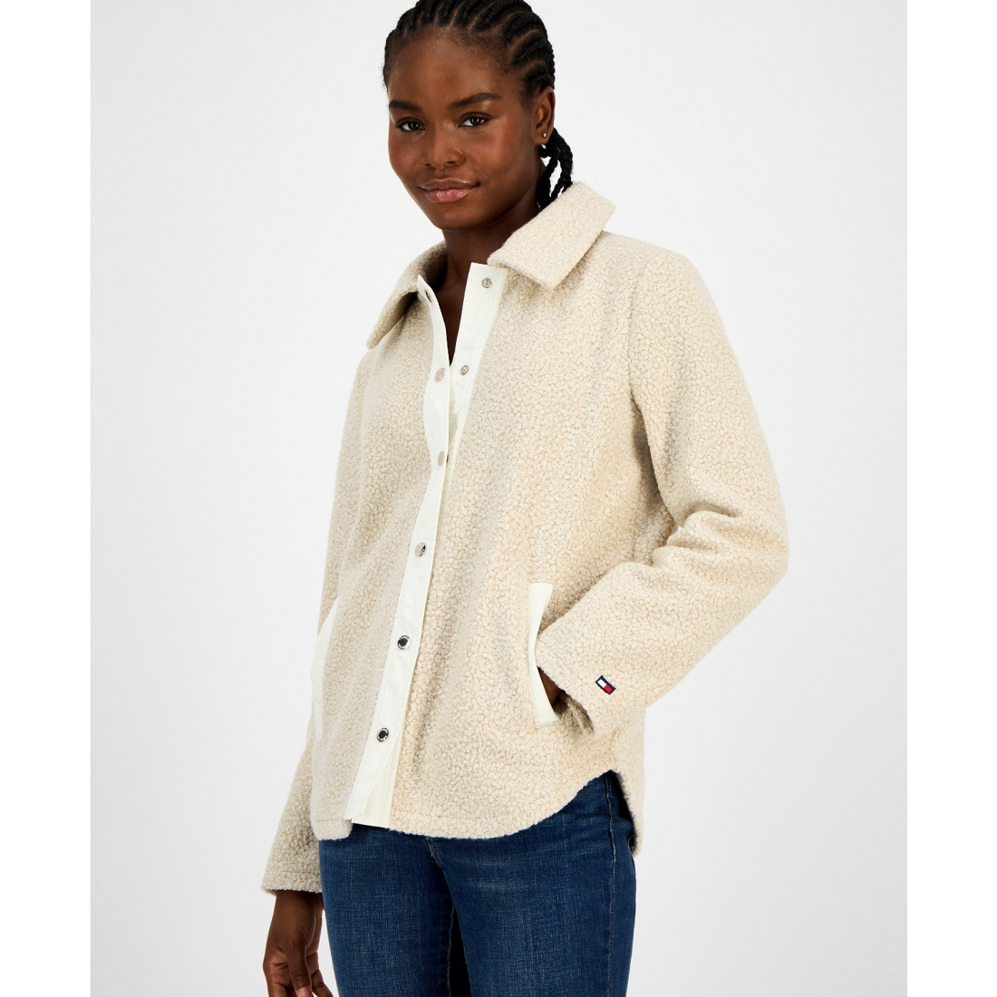 Veste 'Snap-Front' pour Femmes