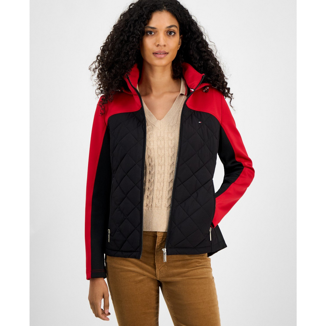 Women's 'Colorblocked' Puffer Jacket