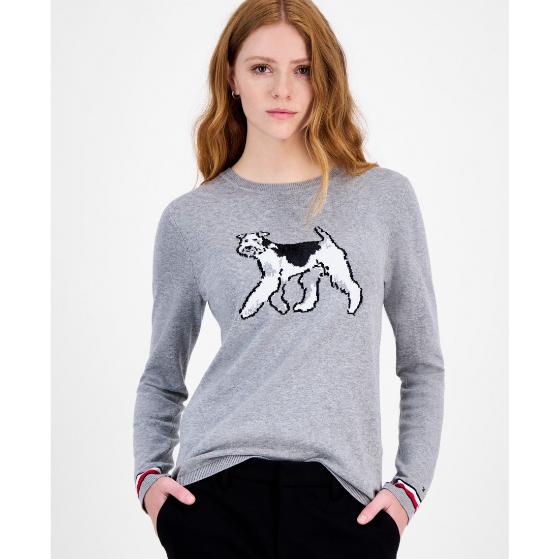 Pull 'Terrier Crewneck' pour Femmes