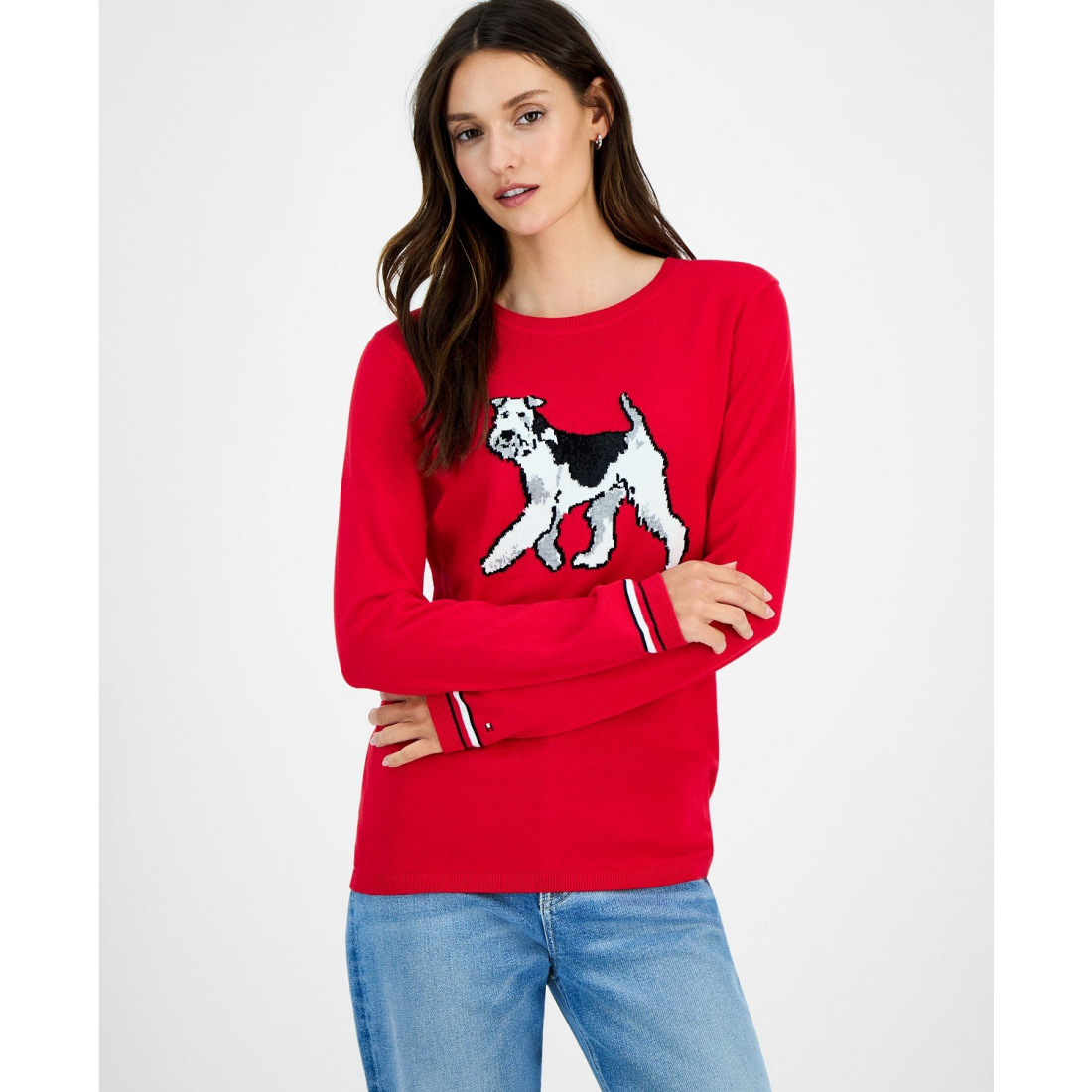 Pull 'Terrier Crewneck' pour Femmes