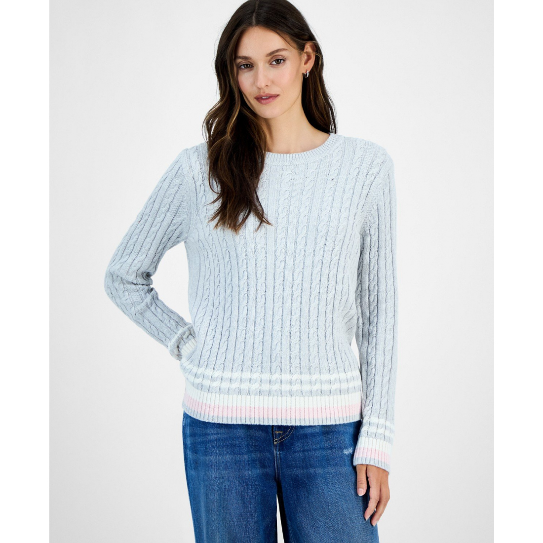 Pull 'Cable Knit' pour Femmes